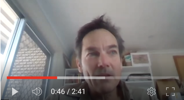 Felixer Traps, explained by Dr John Read pictured