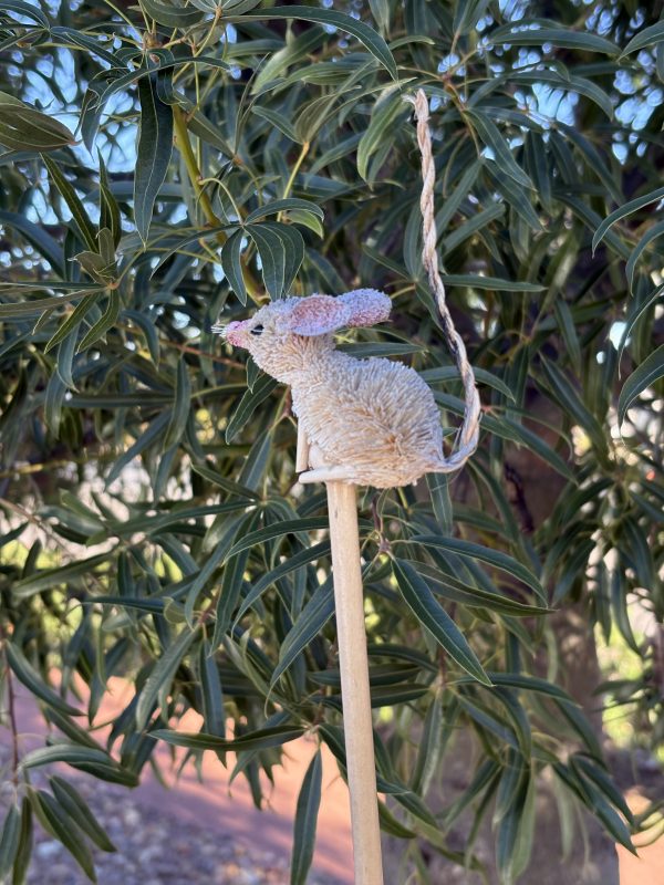 Add a touch of Australian wildlife to your stationery with our handcrafted Bilby Pencil. Perfect for home, school, or as a unique gift, this eco-friendly pencil features a delightful bilby topper made from natural materials.