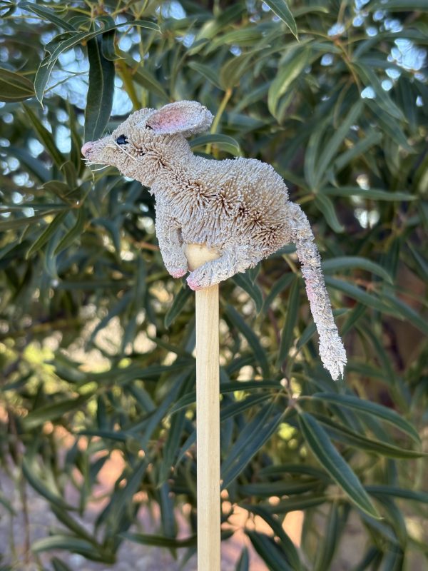 Add a touch of Australian wildlife to your stationery with our handcrafted Bilby Pencil. Perfect for home, school, or as a unique gift, this eco-friendly pencil features a delightful bilby topper made from natural materials.