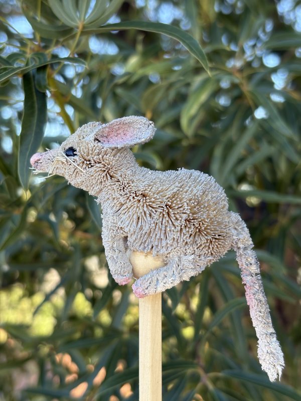 Add a touch of Australian wildlife to your stationery with our handcrafted Bilby Pencil. Perfect for home, school, or as a unique gift, this eco-friendly pencil features a delightful bilby topper made from natural materials.