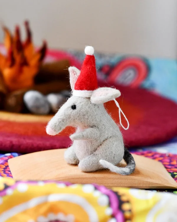 Felt Christmas Bilby Ornament - Image 2