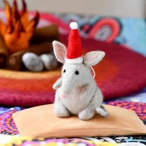 Felt Christmas Bilby Ornament