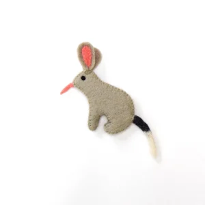 Bilby Felt Finger Puppet
