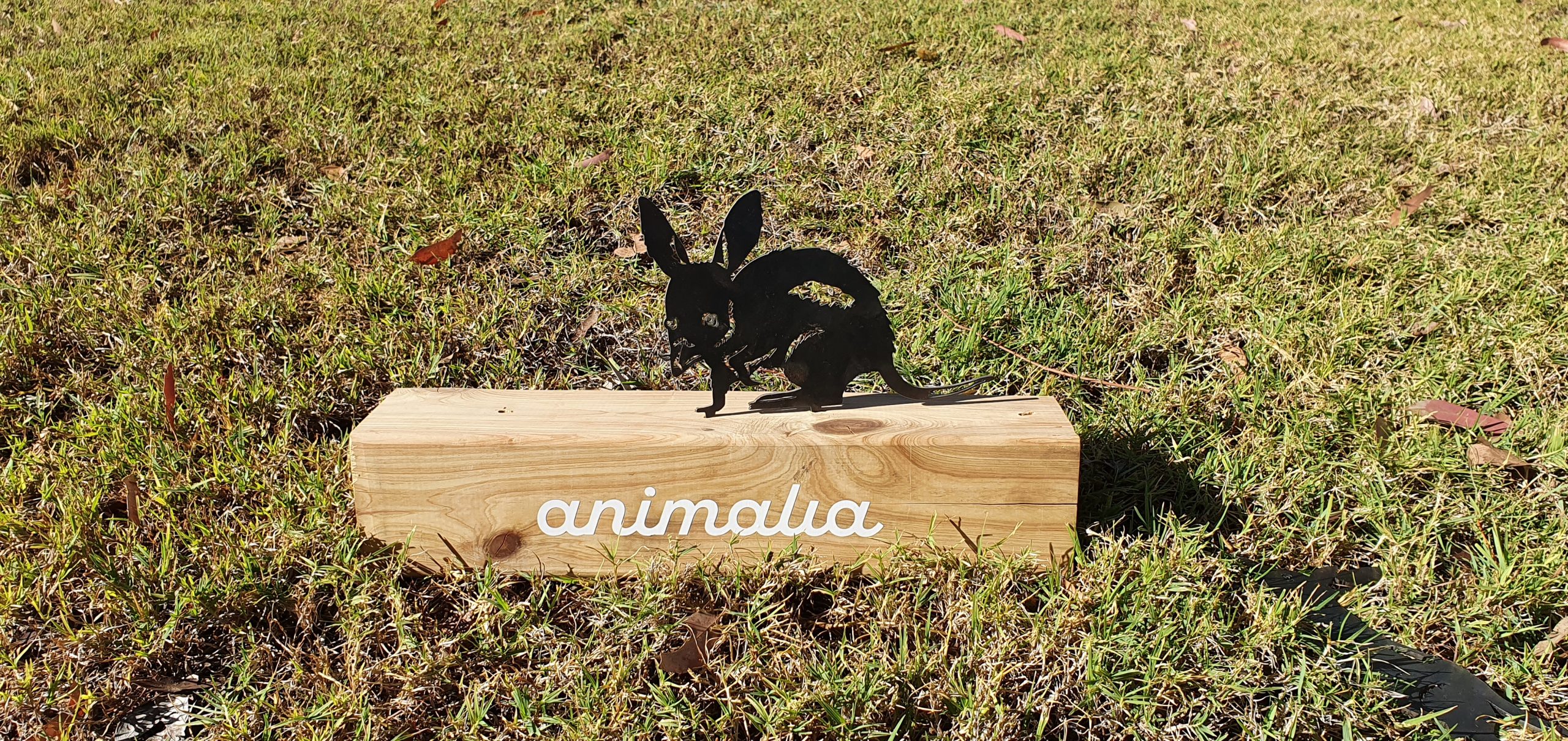 Bilby Sitting Corten steel