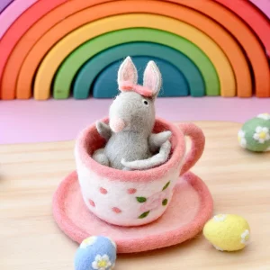 Felt bBilby In Tea Cup